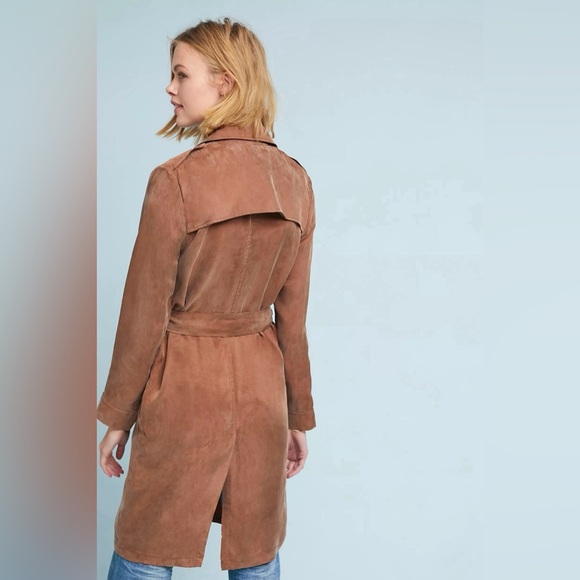 Anthropologie Moth Carrie Trench Coat - Picture 3 of 8